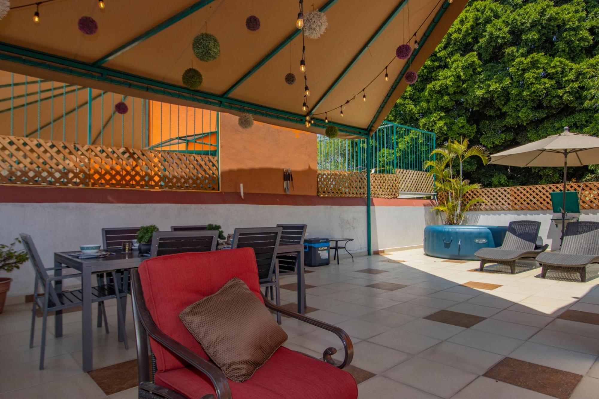 New! Bamboo Rooftop Villa Cuernavaca Kültér fotó